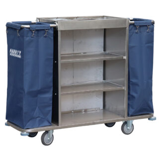 Housekeeping Service Trolley – Stainless Steel Utility Cart (JA0708)